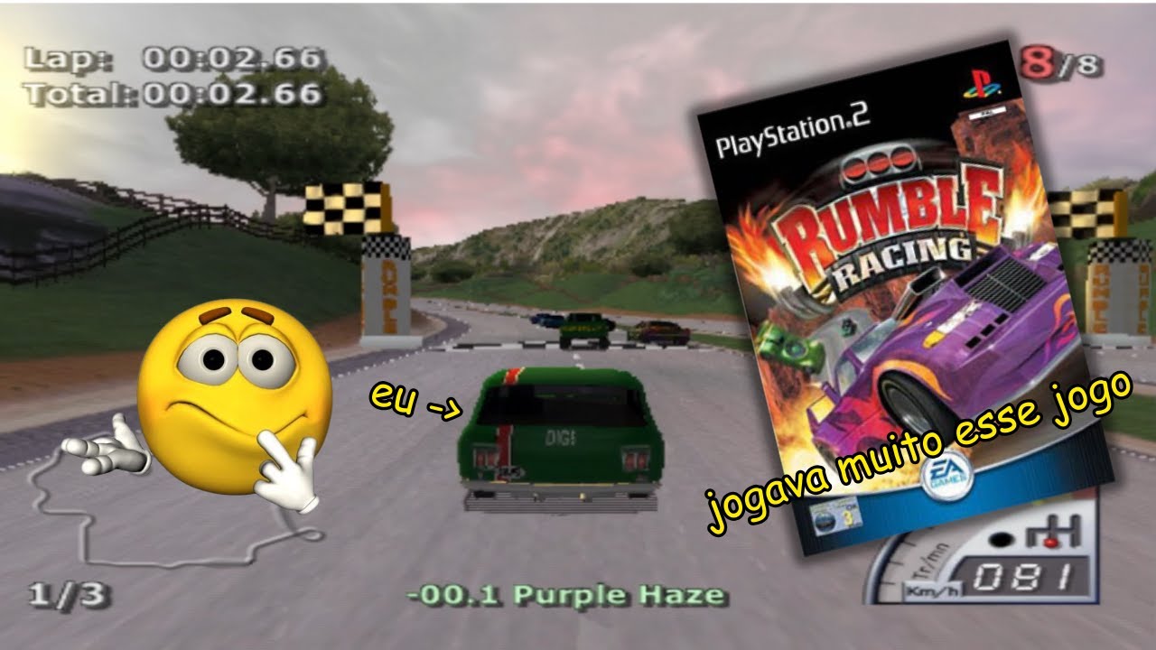 RUMBLE RACING É MUITO NOSTALGICO
