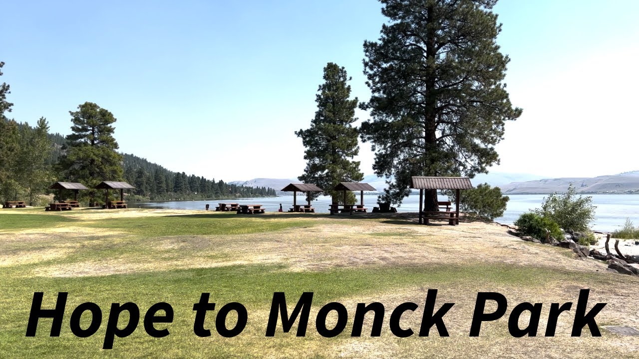 Driving from Hope to Merrit BC, Monck Provincial Park