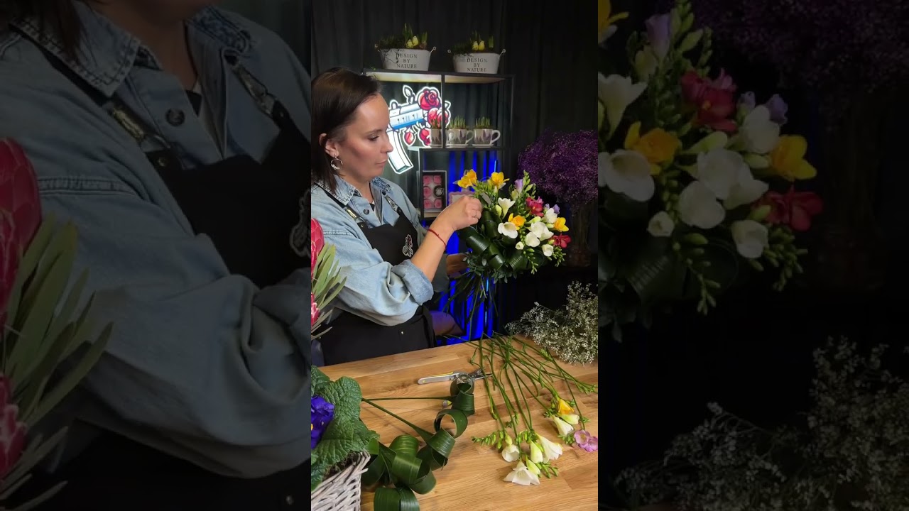 KOLOROWA EKSPLOZJA Z FREZJI! 💐🌈✨