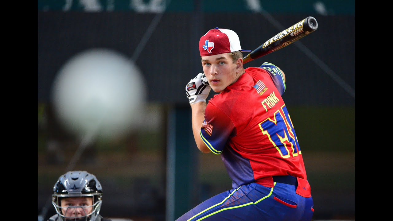 Top Maine Prospect - (2022) Nic Frink - 5th National POWER SHOWCASE - Globe Life Field - 2020.