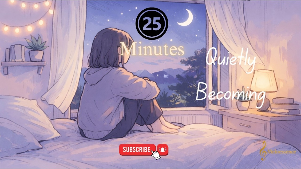 Quietly Becoming(25-Minutes) |A Healing Song for Quiet Fighters | Lo-fi  by Meloessence