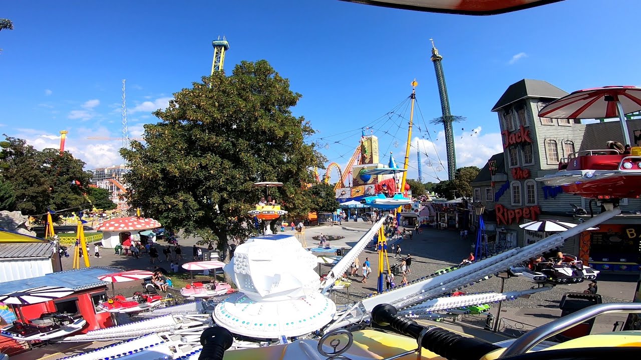 Fabbri Telecombat Aeroplan (Brandusa) Karussell Prater Wien Vienna 2020 POV Onride