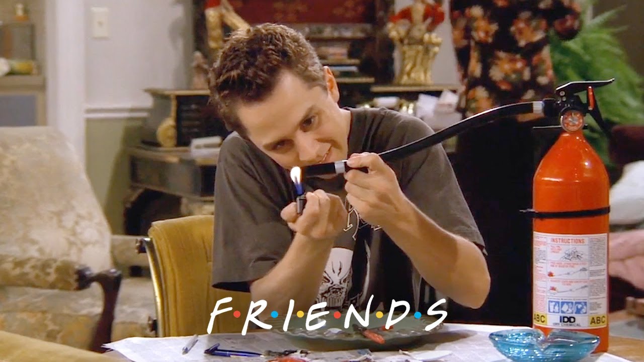 Phoebe's Brother Likes to Melt Stuff | Friends