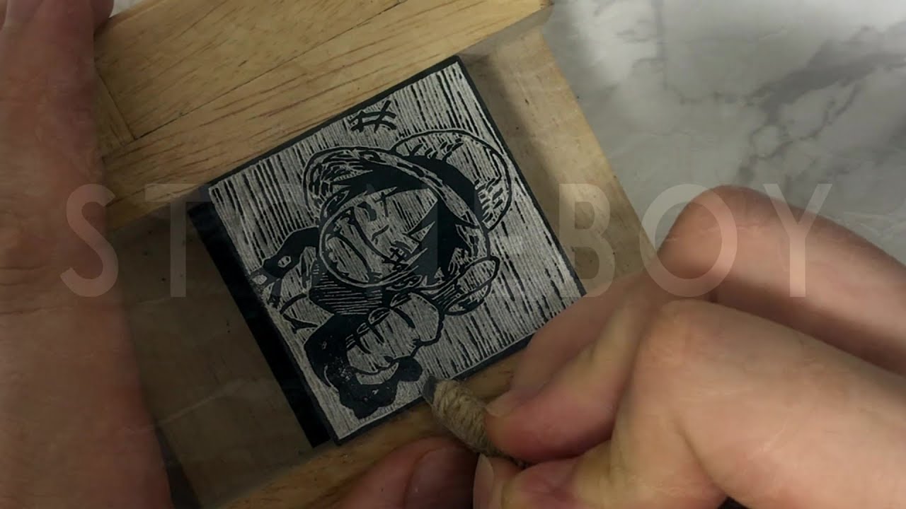 stone carving ASMR