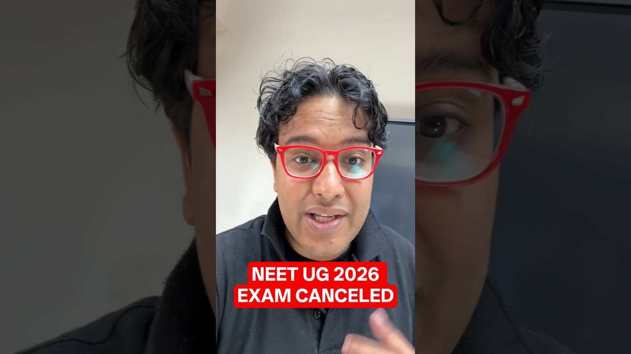 NEET UG 2026 Exam Cancelled 🚨