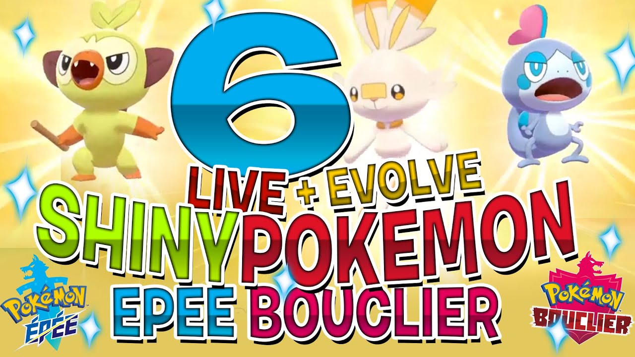 6 SHINY POKEMON REACTIONS! Pokemon Epée / Bouclier