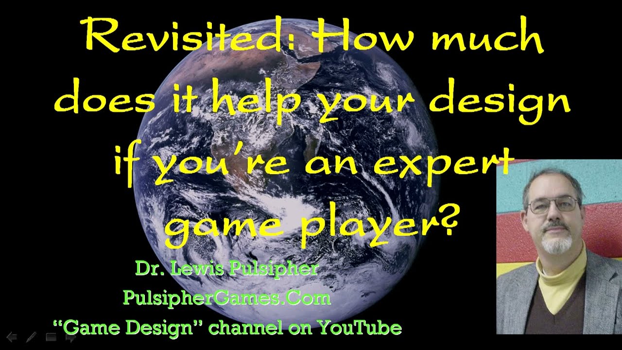 Will being an expert game player help your game design?