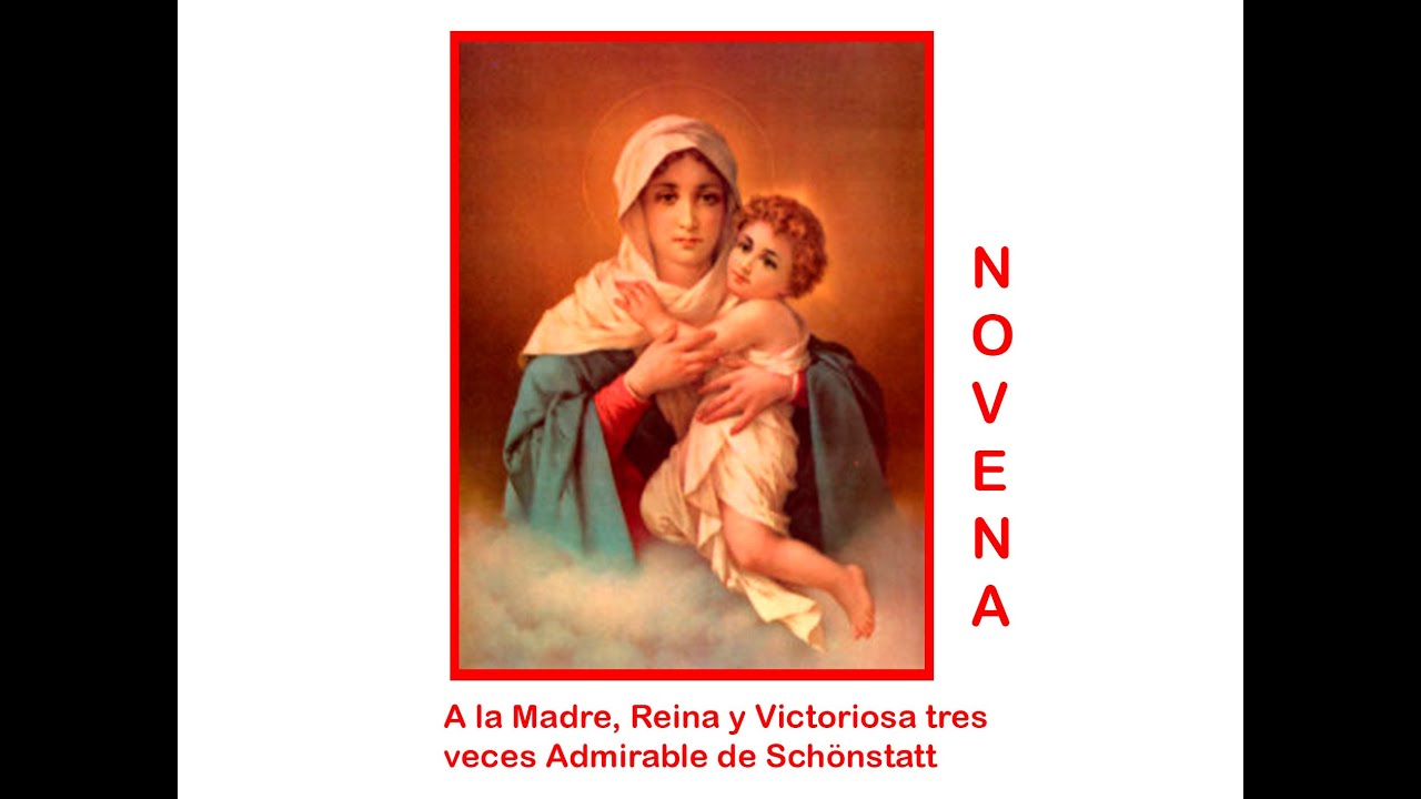 NOVENA DIA 3 a la VIRGEN DE SCHOENSTATT🙏 Milagrosa, Reina y Victoriosa Tres Veces Admirable.