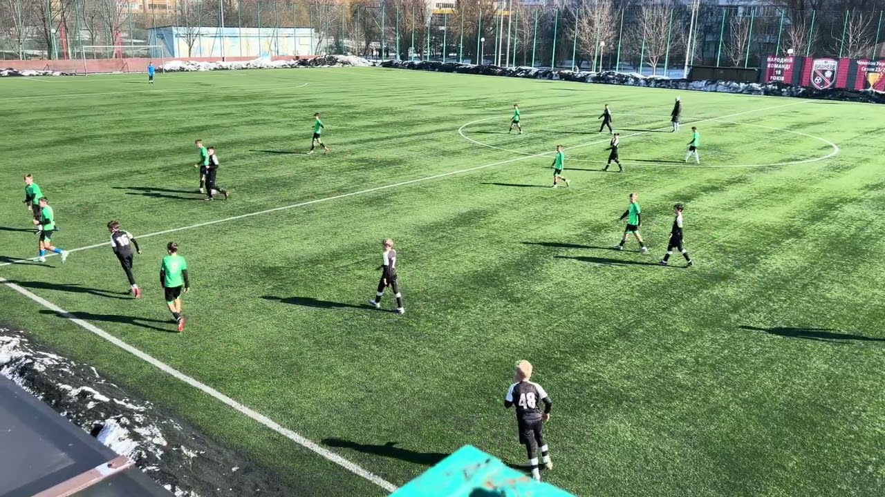 Зимова першість БРАФ U-12 Колос Ковалівка (Глеваха) - ФК Любомир Ставище 01.03.2026 1-й тайм