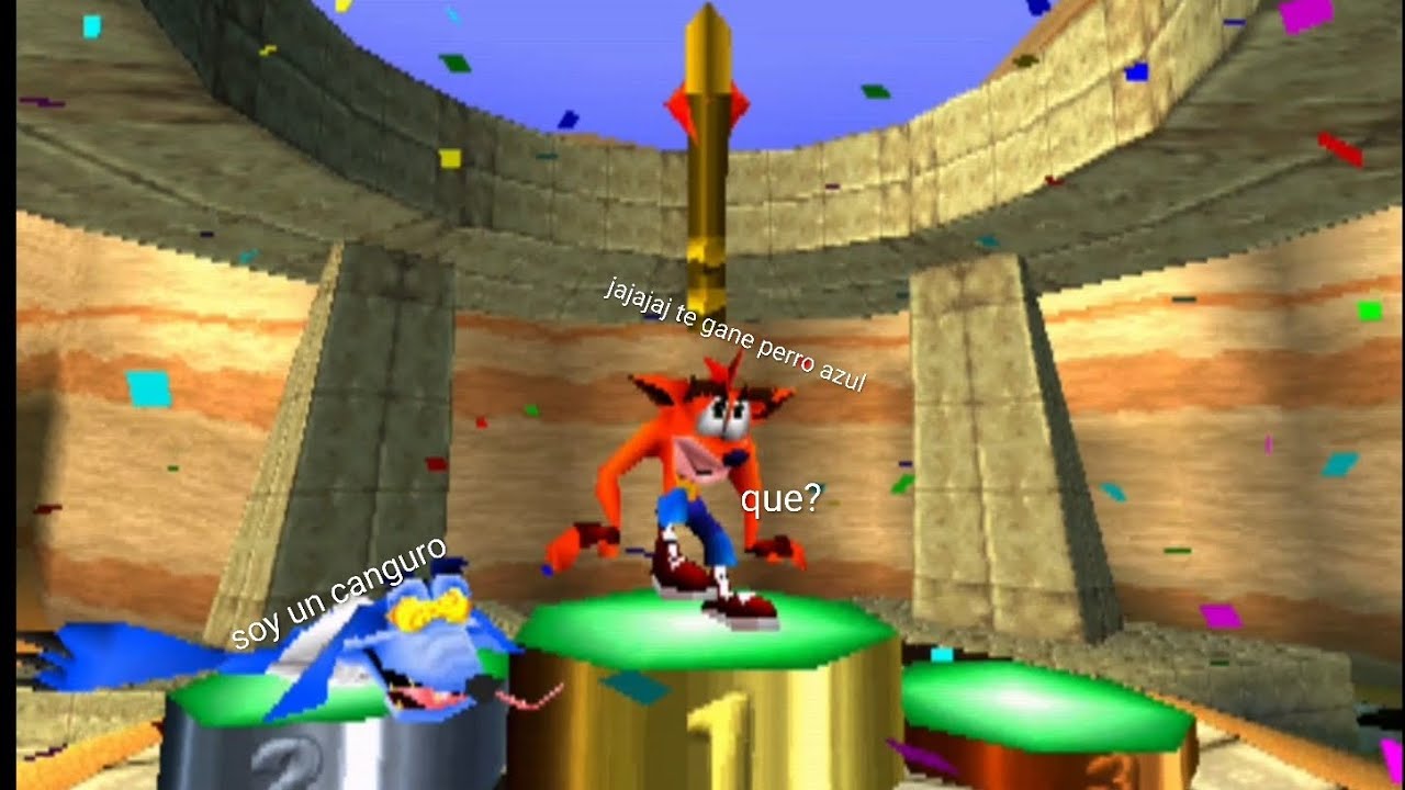 Jugando ctr (vencemos a riper roo)