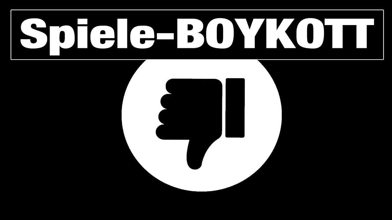 Spiele, die mit BOYKOTT zu kämpfen hatten