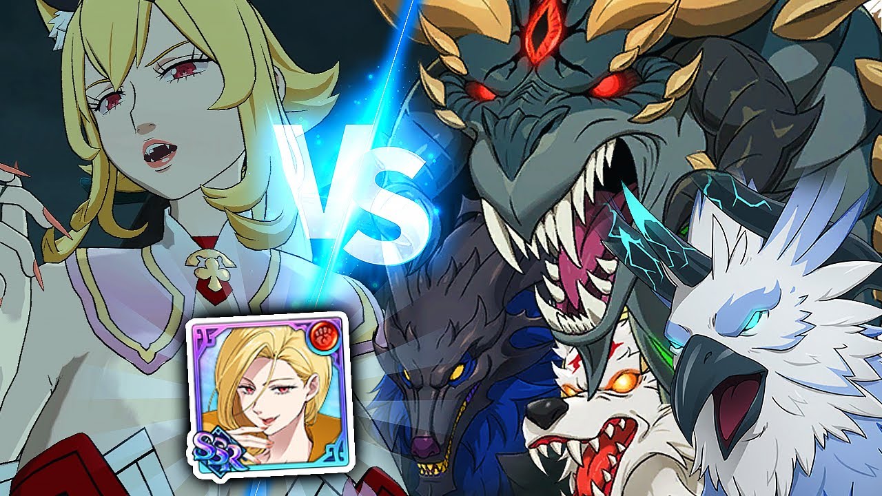 OVERPOWERED GELDA VS *ALL* DEMONIC BEAST BATTLES! | Seven Deadly Sins: Grand Cross