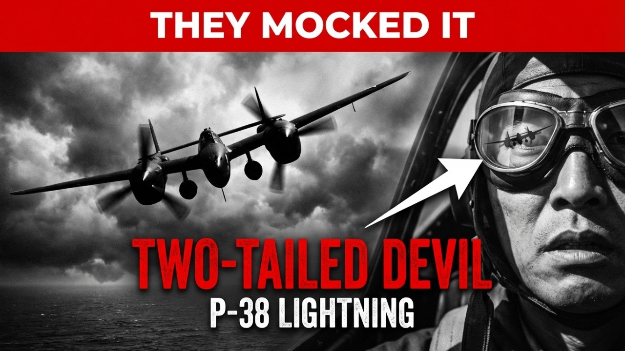 They Mocked the P-38 — Then Japanese Pilots Called It the “Two-Tailed Devil”