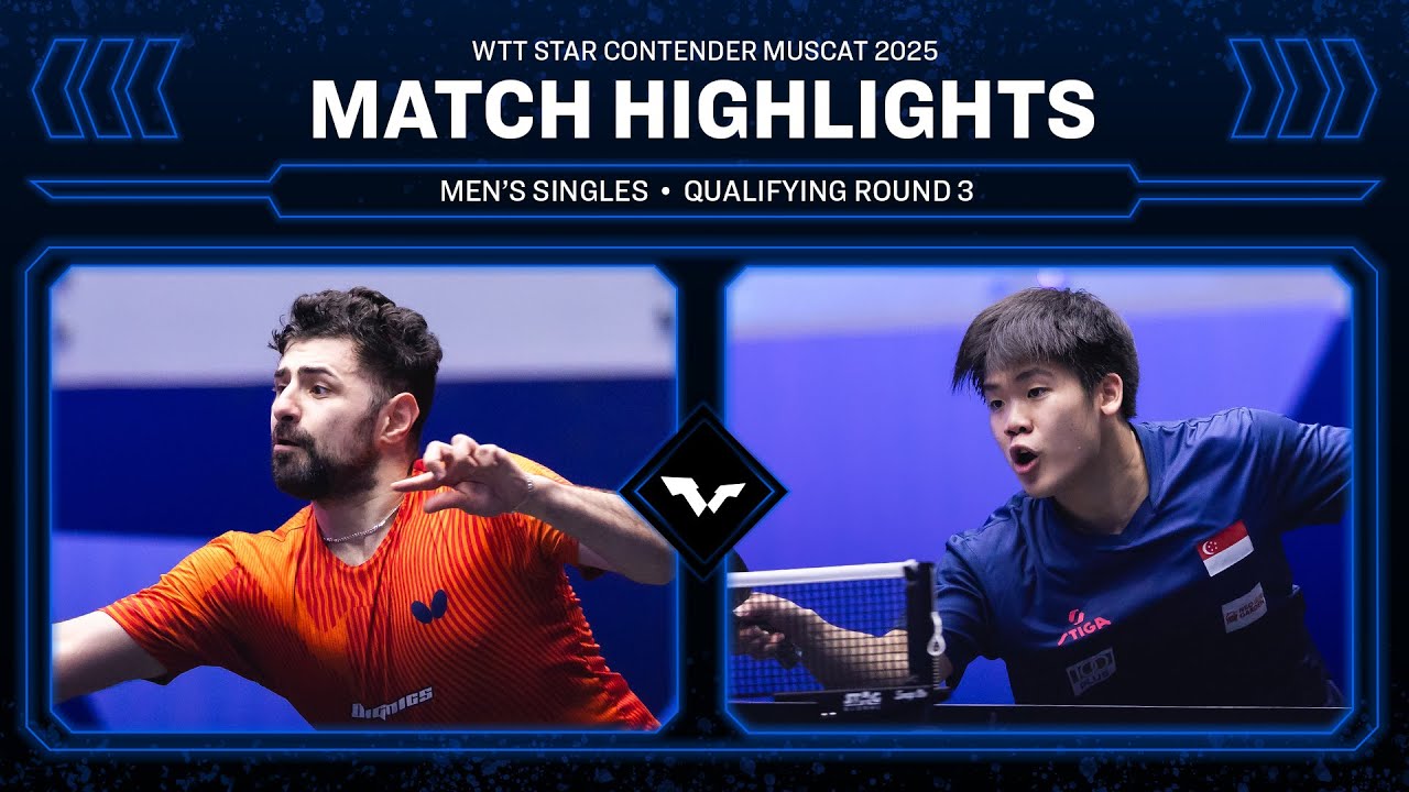 Nima Alamian vs Quek Izaac | MS QR1 | #WTTMuscat 2025