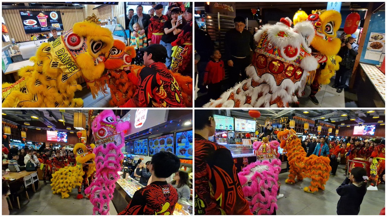 Lion Dance by Chung Ching | CNY 2026 | Bang Bang Oriental Foodhall, London