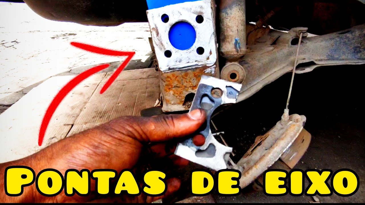 INSTALANDO PONTA DE EIXO DO CORSA CORRETAMENTE