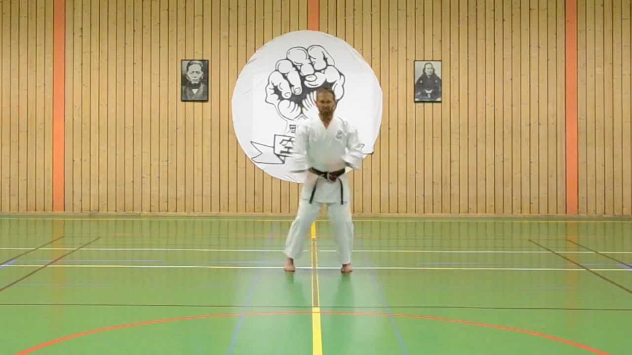 Kata Suparenpei, Hanshi Ingo de Jong, 2012, Goju-kai Karate-do