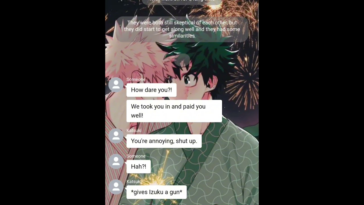 Breadwinner ||BakuDeku/ShinDeku Brothers/Dadzawa|| BNHA/MHA Texting Stories 