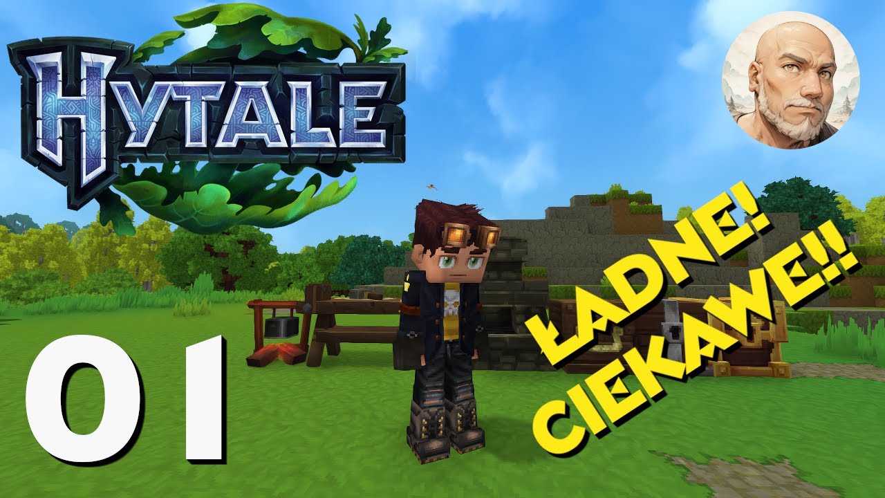 Hytale #1 - Wczesny dostęp - Bardzo ładny konkurent Minecrafta 🪓 Pierwsze kroki 🏹
