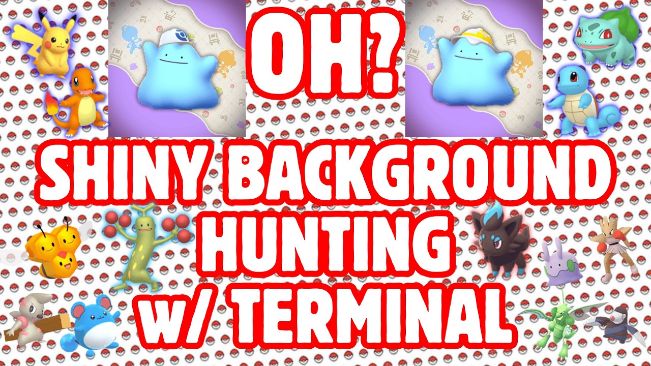 LIVE 🔴 POKOPIA CELEBRATION EVENT ✨SHINY BACKGROUND HUNTING✨ w/ Terminal 🔴 Pokémon GO 🔴 3-15