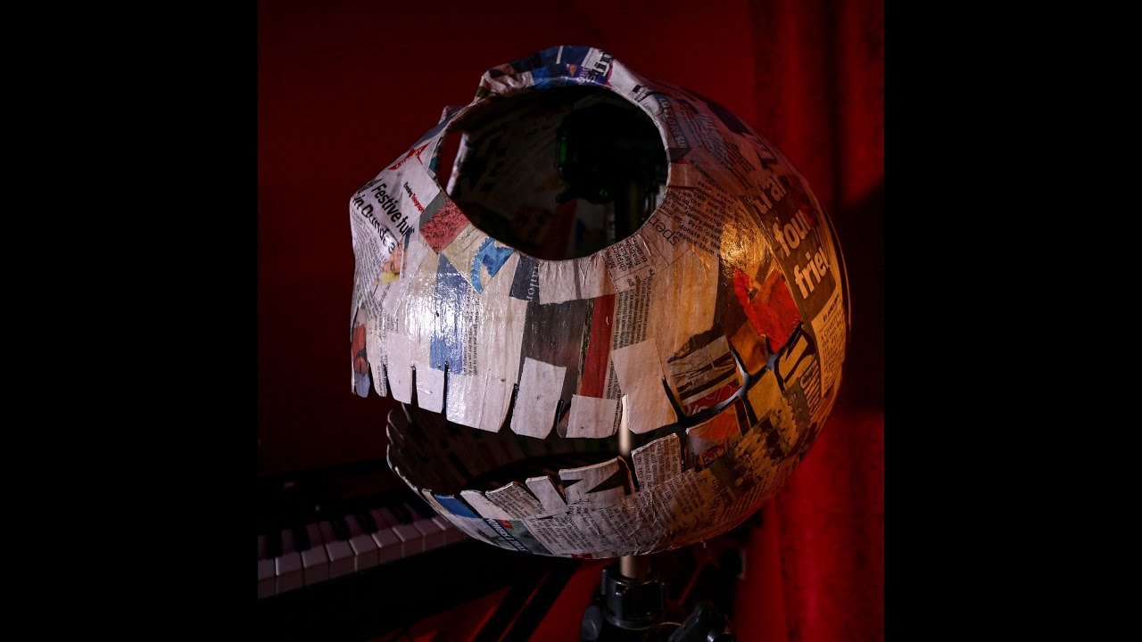 DIY Jack Skellington Mask (Part1)