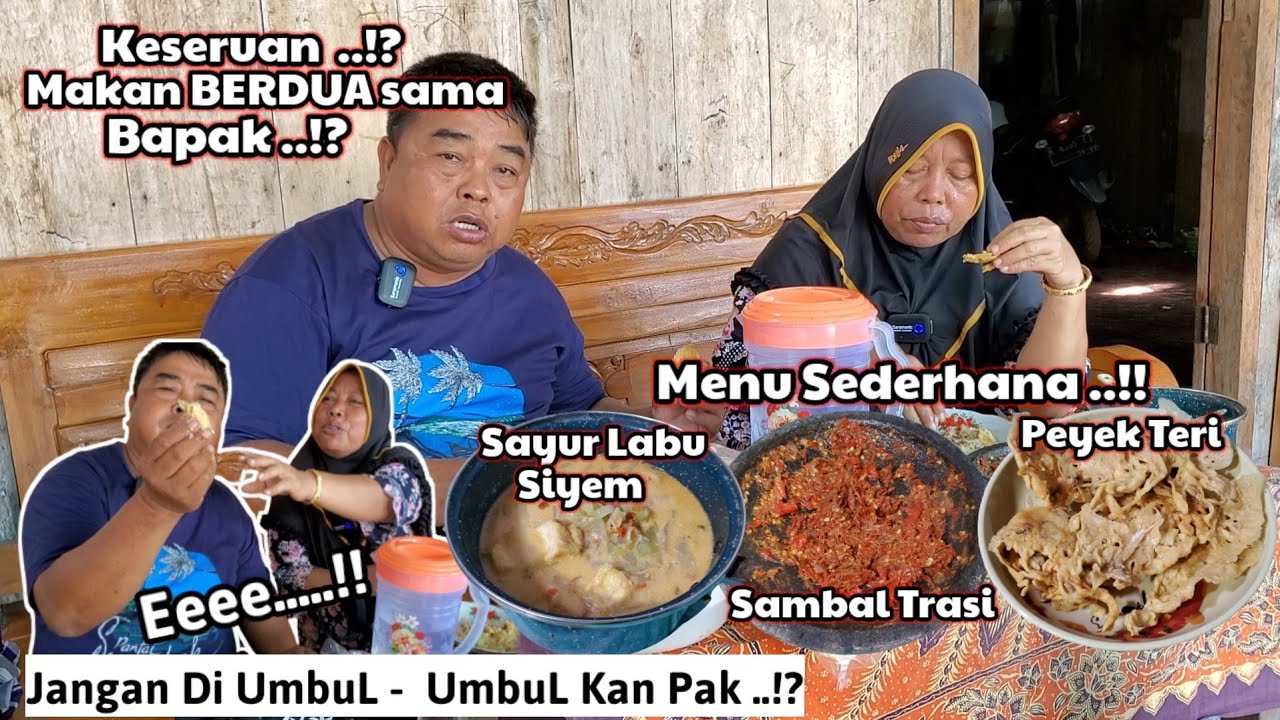 KOCAK ‼️ EMAK MAKAN SAMA BAPAK