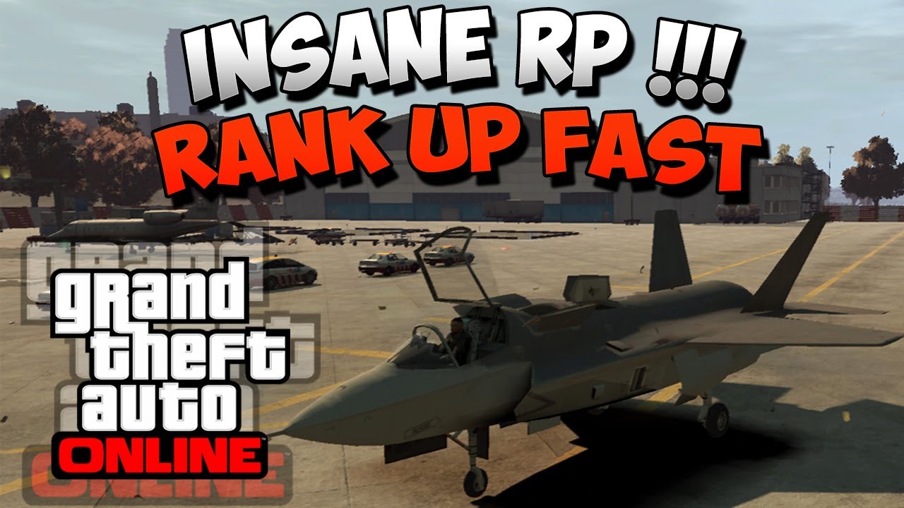 GTA 5 RP Glitch - How To Rank Up Fast Online Unlimited RP (GTA 5 RP Glitch)