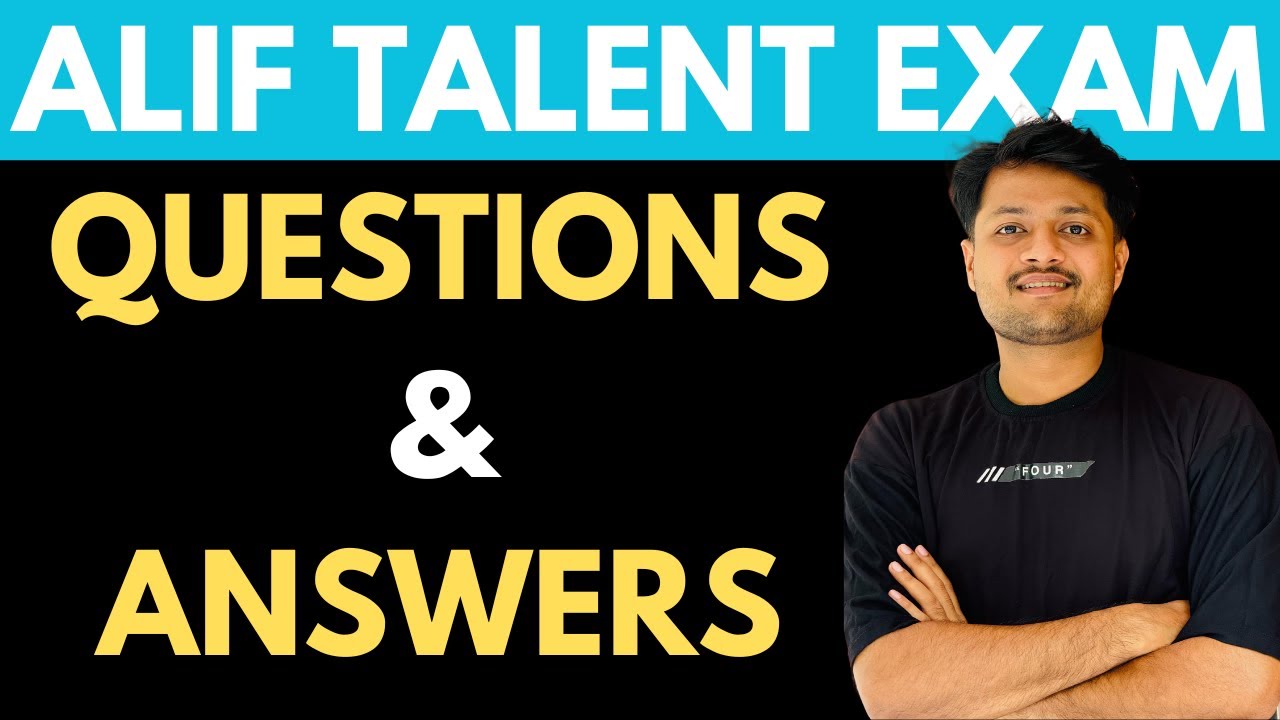 ALIF MODEL QUESTIONS AND ANSWERS