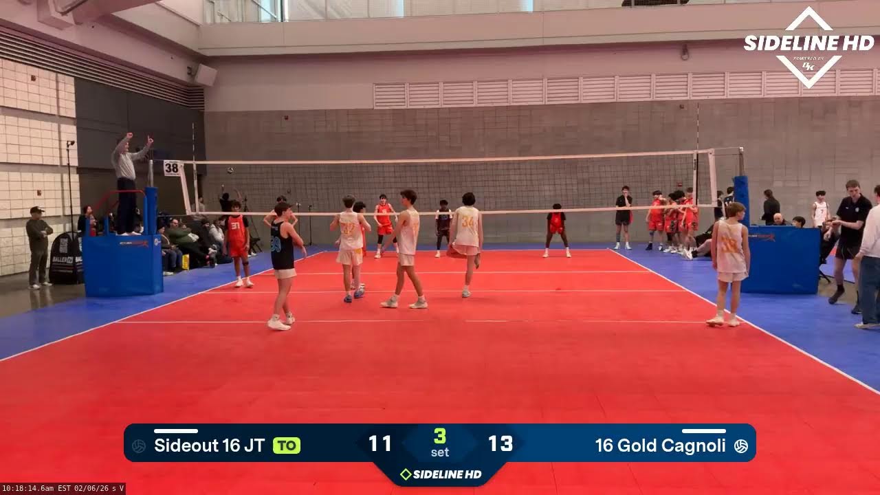16 Gold Cagnoli vs. Sideout 16 JT (2026.02.06)