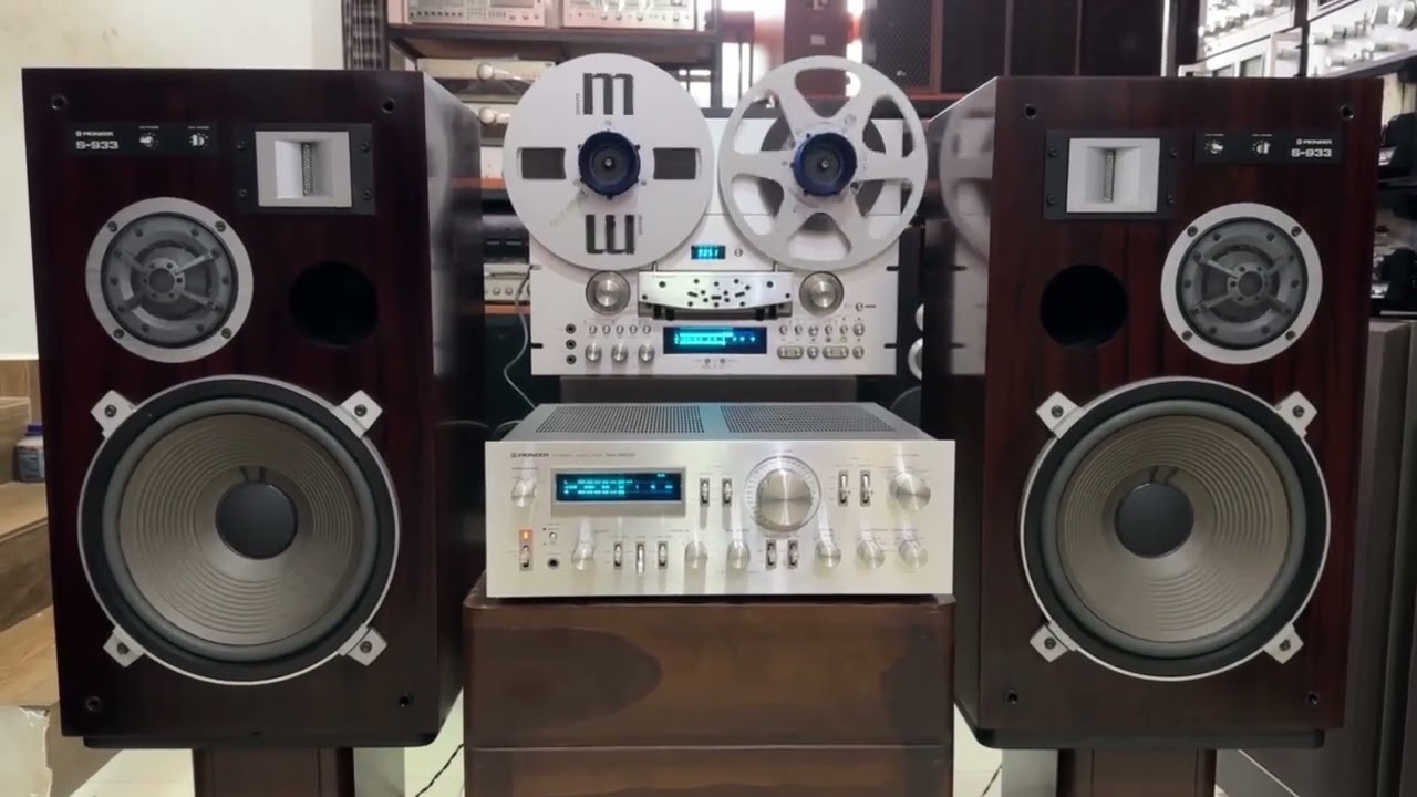 Pioneer S-933 paired with Pioneer SA-9800