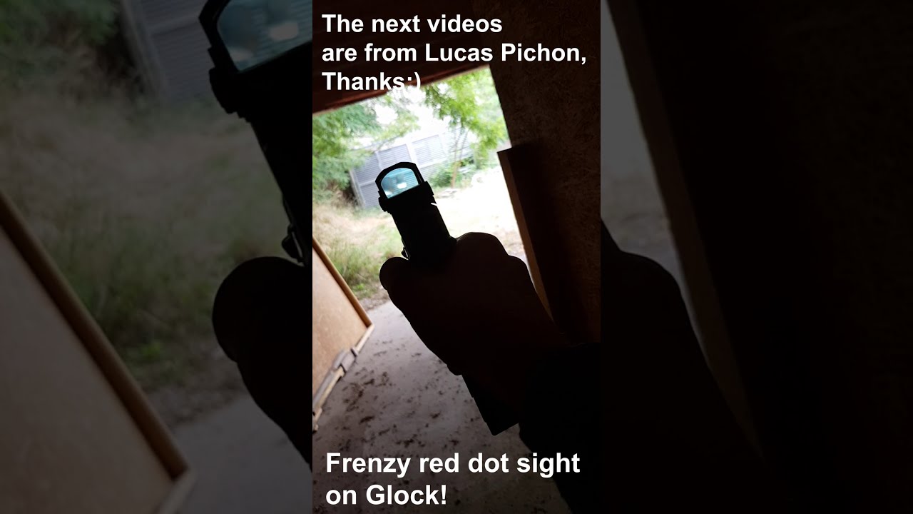 The Glock Shooting Collection of Vector Optics Frenzy Red Dot Sights SCRD-19II