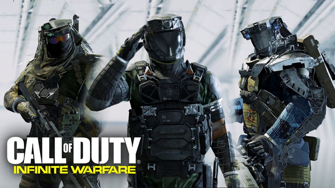 Call of Duty: Infinite Warfare - All Outfits, Rigs, Taunts (Multiplayer Showcase)