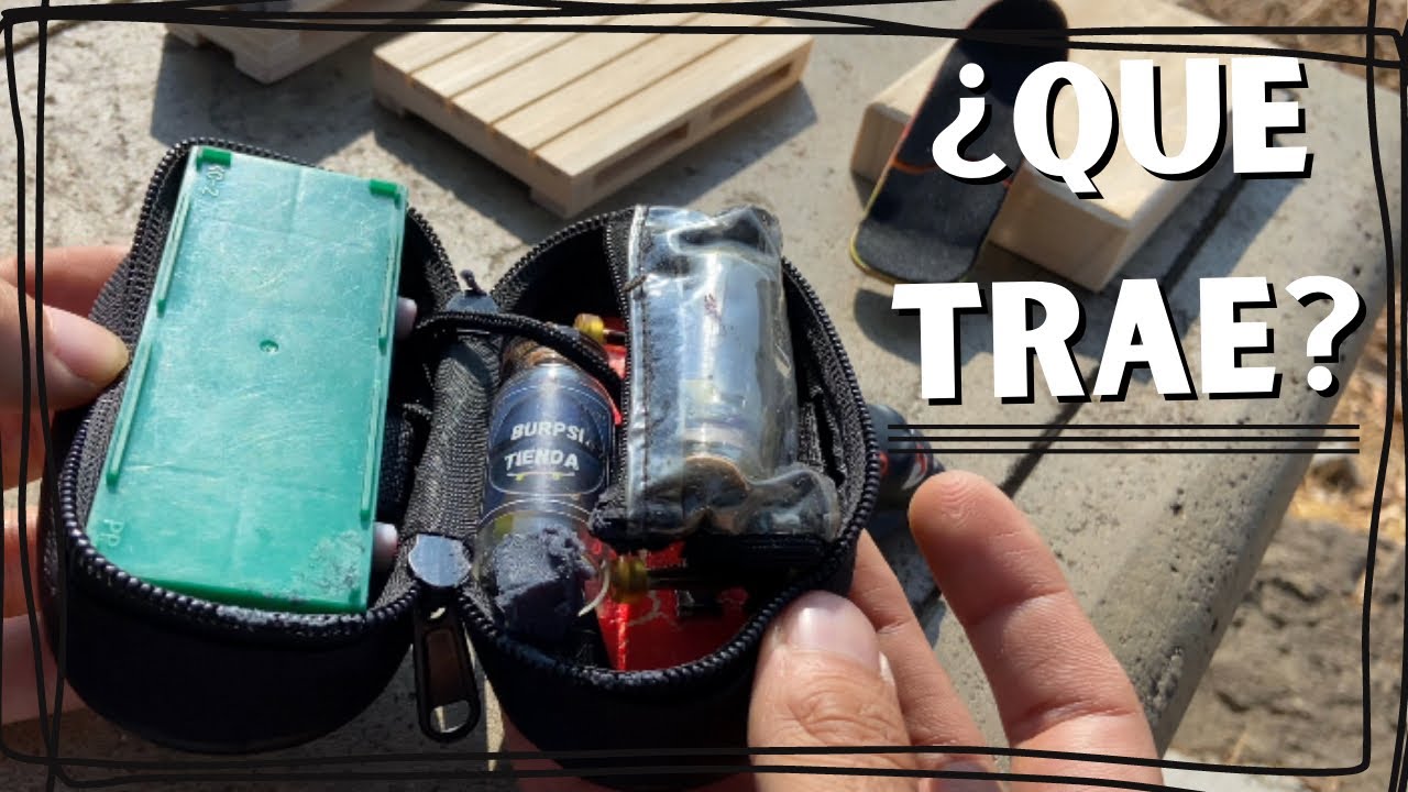 Lo que No Puede Faltar en tu Fingerbag: Imprescindibles para Todo Mini Skater