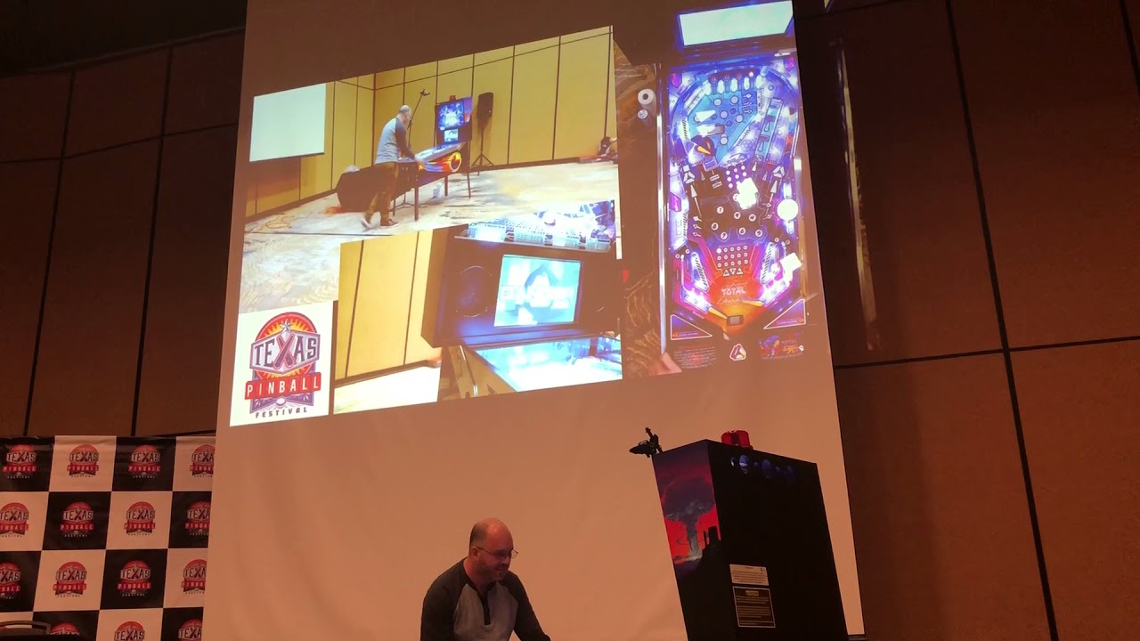 Bowen Kerins Total Nuclear Annihilation Tutorial at Texas Pinball Festival 2018