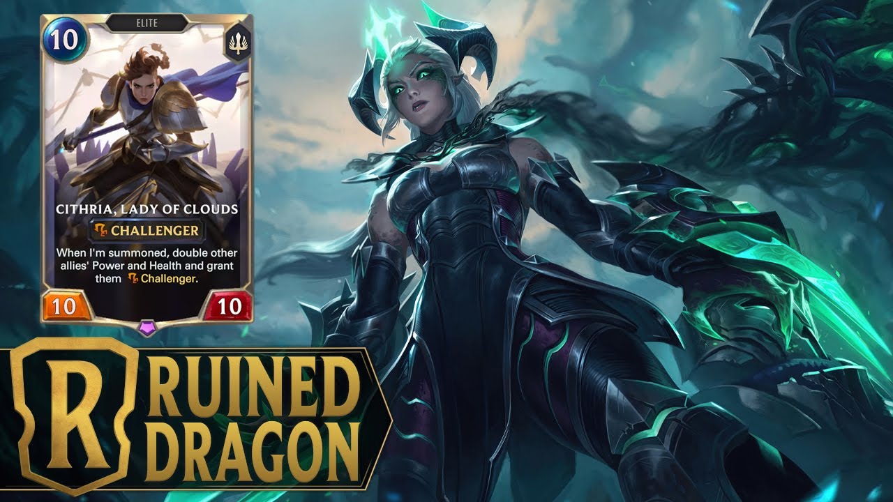 Ruined Dragon - Shyvana & Spectral Cithria Deck - Legends of Runeterra - Patch 2.7.0 - Ranked
