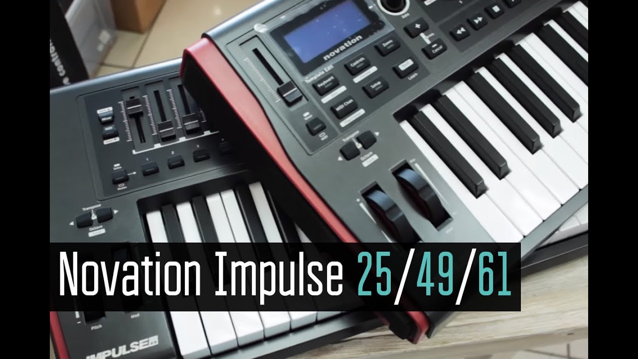 Novation Impulse 49 / 25 / 61 Обзор