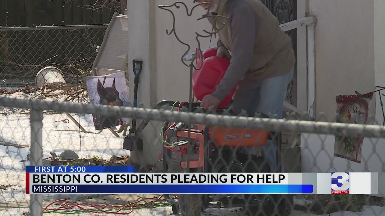 Benton County residents plead for help a week after winter storm