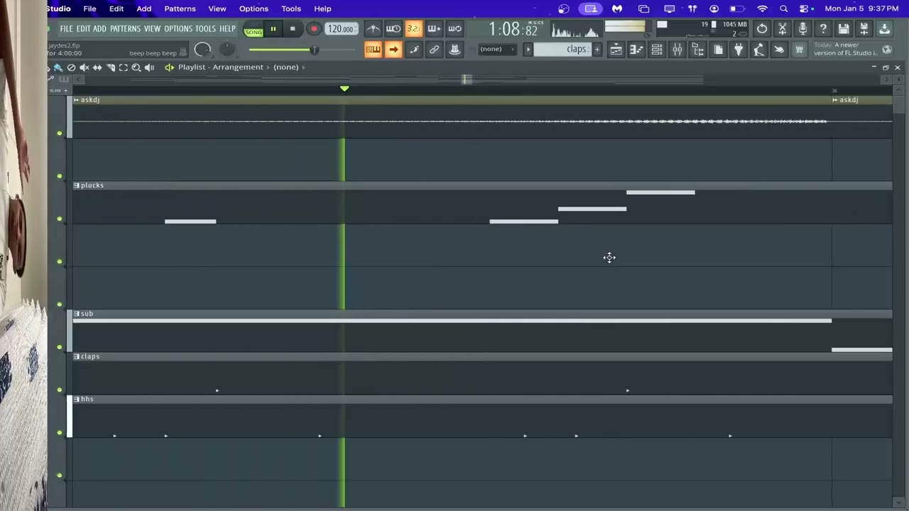 black boy cuts off all his hair and dances awkwardly to a beat he made