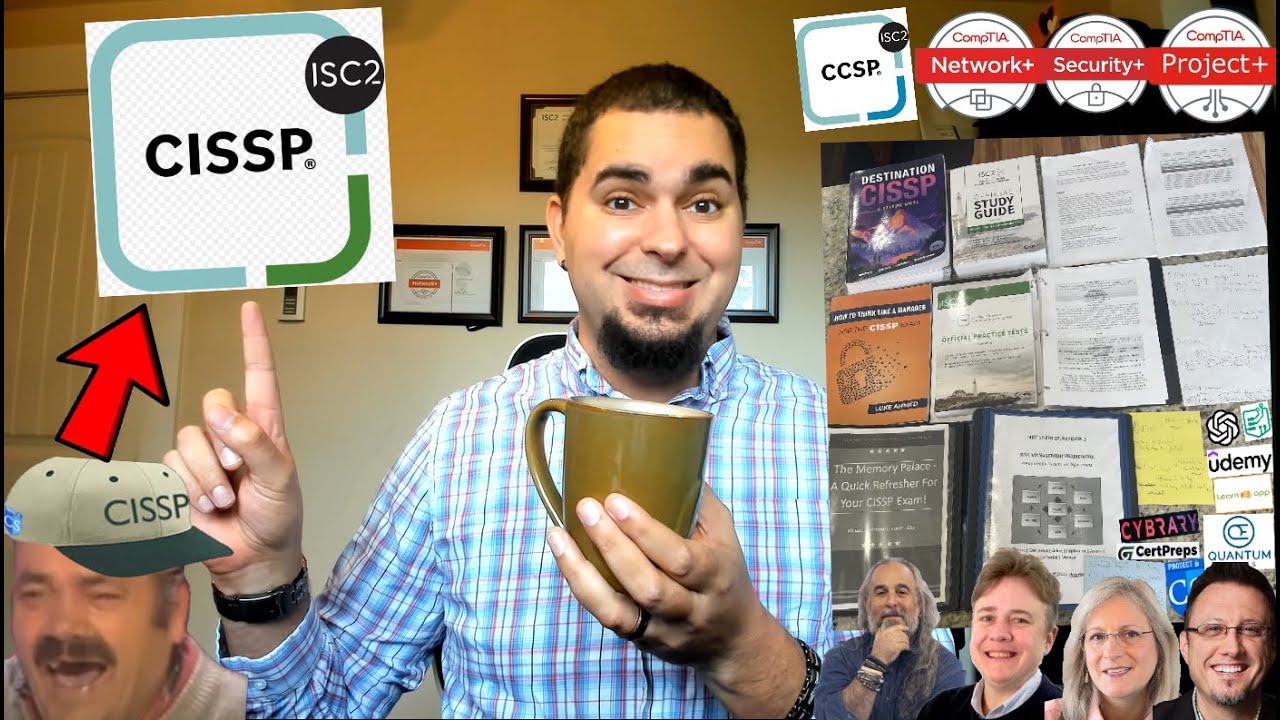 Сдал экзамен CISSP (2024)... Если я смог, то сможет любой! (VLOG)