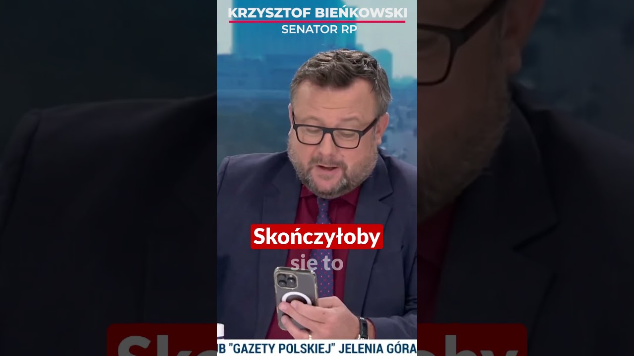 Wpadka przedstawiciela TVN? Redaktor Klarenbach i senator Bieńkowski
