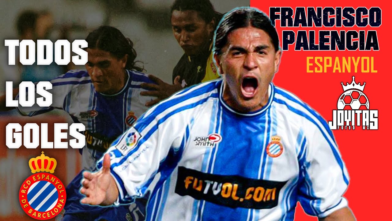 TODOS los goles de FRANCISCO PALENCIA con el Espanyol de Barcelona (2001-02)