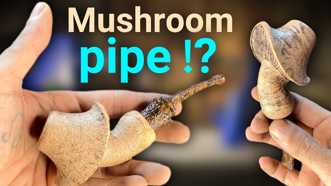 Handmade Briar Mushroom Pipe 🍄