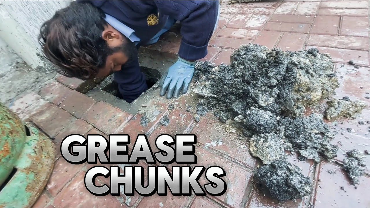 Drain Complaint 297 | Large chunks of grease blocked the restaurant's multiple drains |