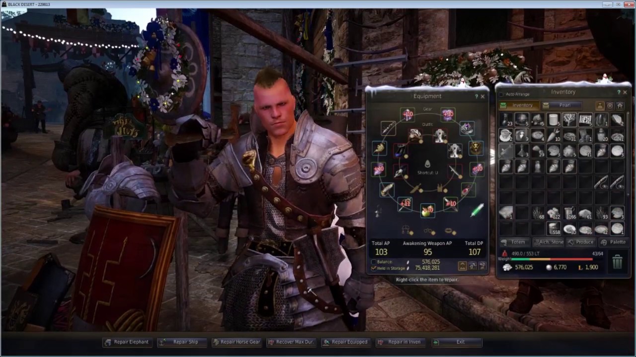 How to Restore Item Durability | Black Desert Online (BDO)