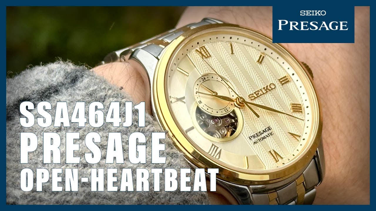 Unboxing The New Seiko Japanese garden SSA464J1