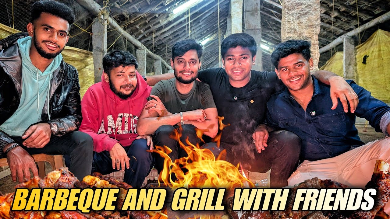 Barbeque and grill night with friends ❤️🔥