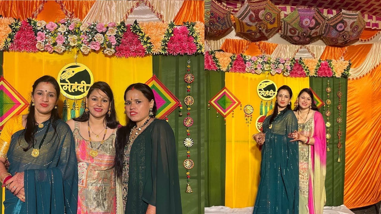 Devar ki Mehendi Function🤗||