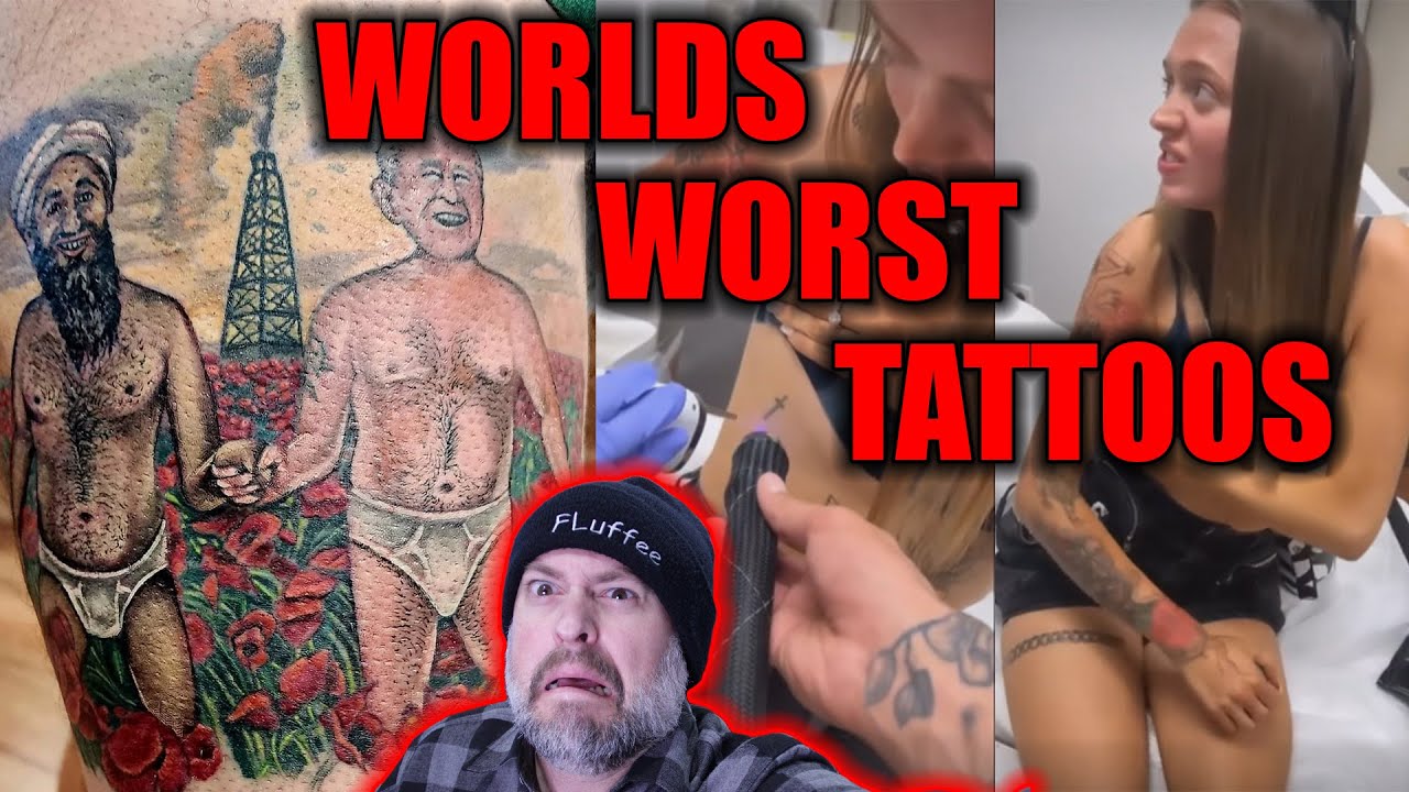 Самые ужасные татуировки в мире! #187