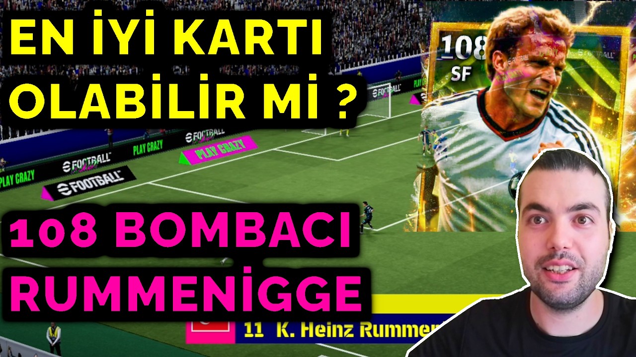 EN İYİ RUMMENİGGE KARTI OLABİLİR Mİ ? 108 BOMBACI RUMMENİGGE ve BLİTZ CURLER GOLLER (eFootball 2026)
