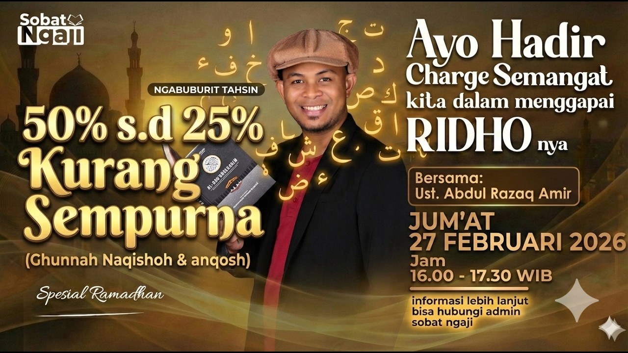 Ngabuburit Jumat, 27 Februari 2026